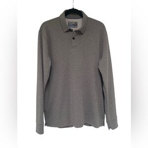 Twillory Men's Gray Polo Shirt EUC L